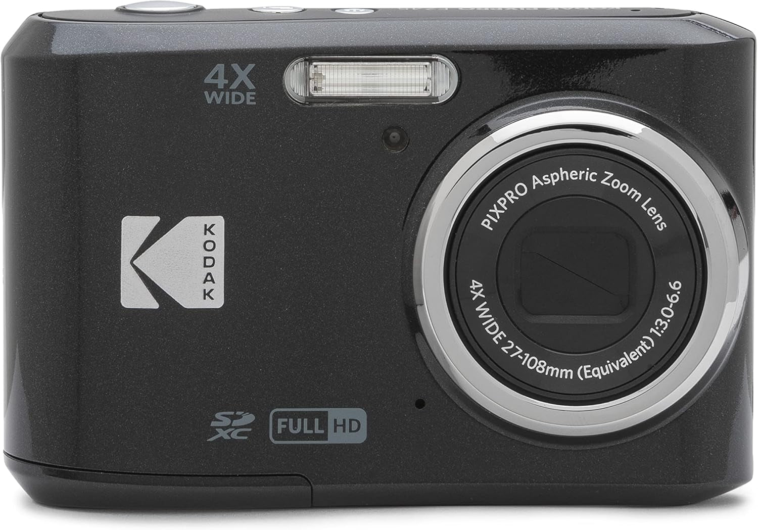 PIXPRO Friendly Zoom FZ45-BK 16MP Digital Camera with 4X Optical Zoom 27Mm Wide Angle and 2.7" LCD Screen (Black)