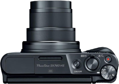 Powershot SX740 HS Digital Camera (Black)