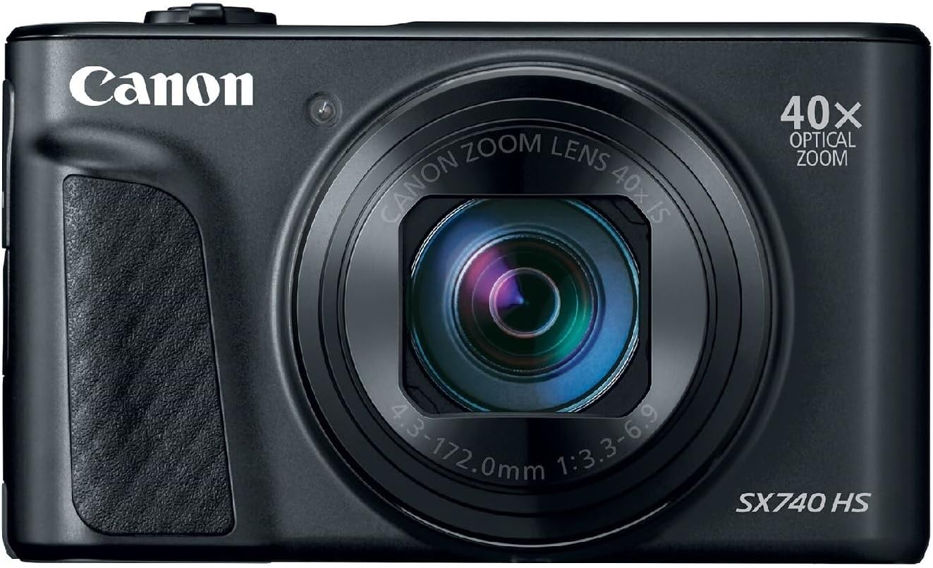 Powershot SX740 HS Digital Camera (Black)
