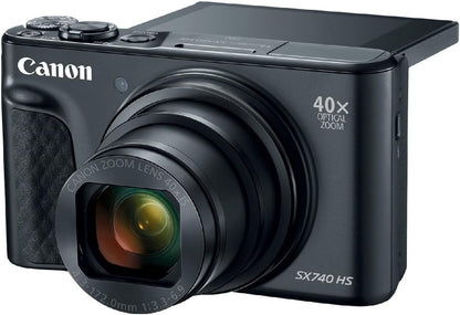 Powershot SX740 HS Digital Camera (Black)