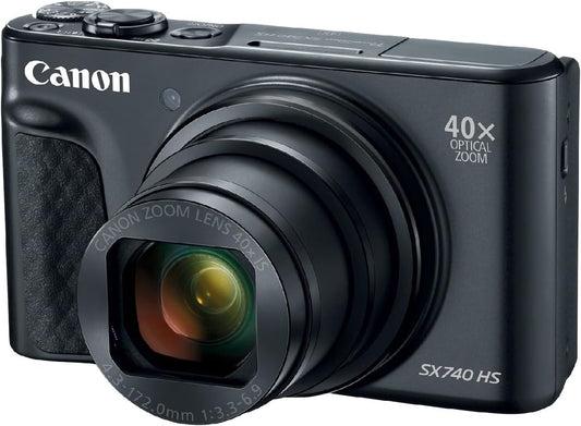 Powershot SX740 HS Digital Camera (Black)