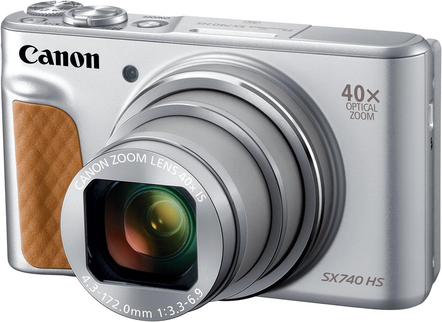 Cameras US Point and Shoot Digital Camera with 3.0" LCD, Silver (2956C001)